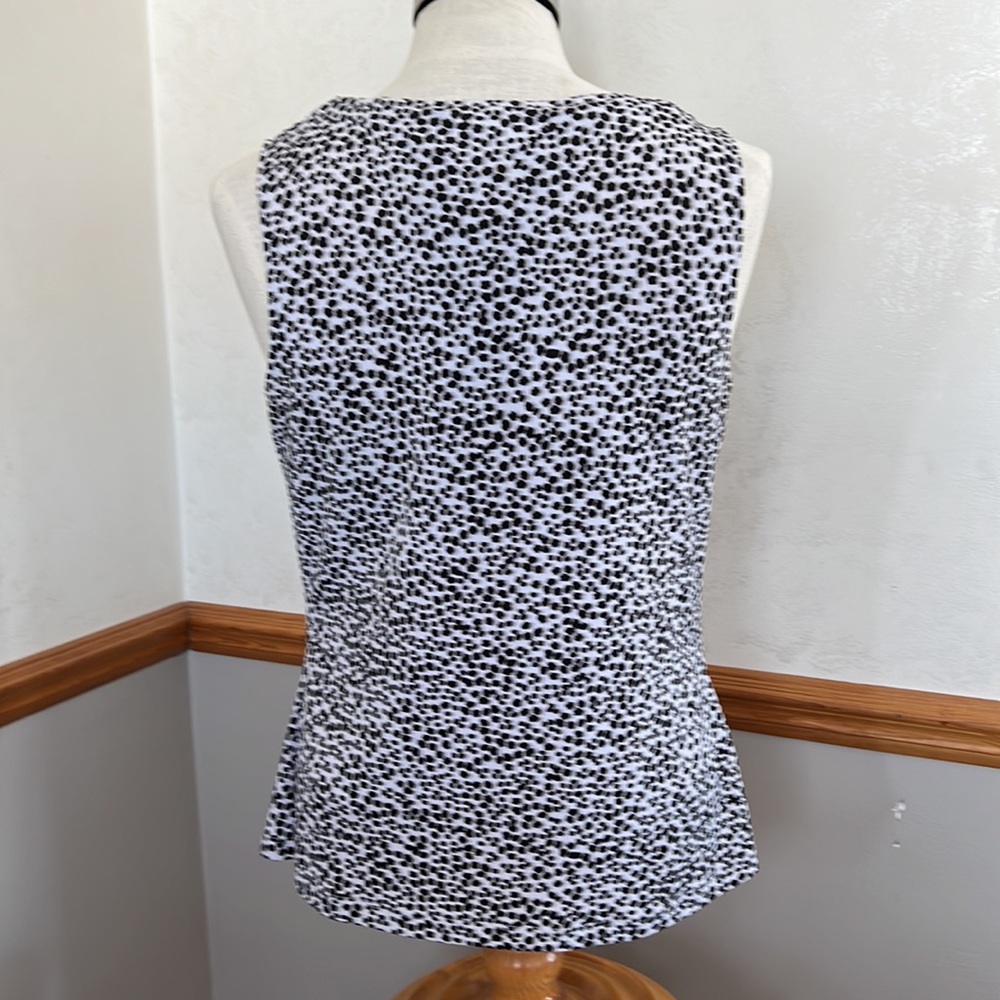 Calvin Klein Sleeveless Cowl Neck Top - Picture 3 of 5